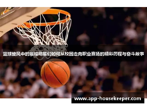 篮球旋风中的璀璨明星们如何从校园走向职业赛场的精彩历程与奋斗故事